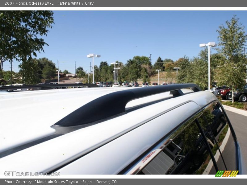 Taffeta White / Gray 2007 Honda Odyssey EX-L