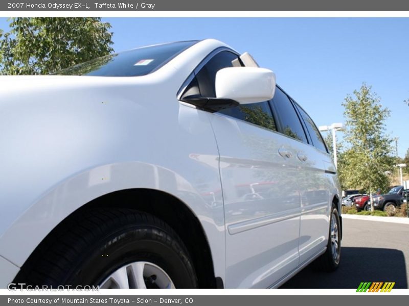 Taffeta White / Gray 2007 Honda Odyssey EX-L