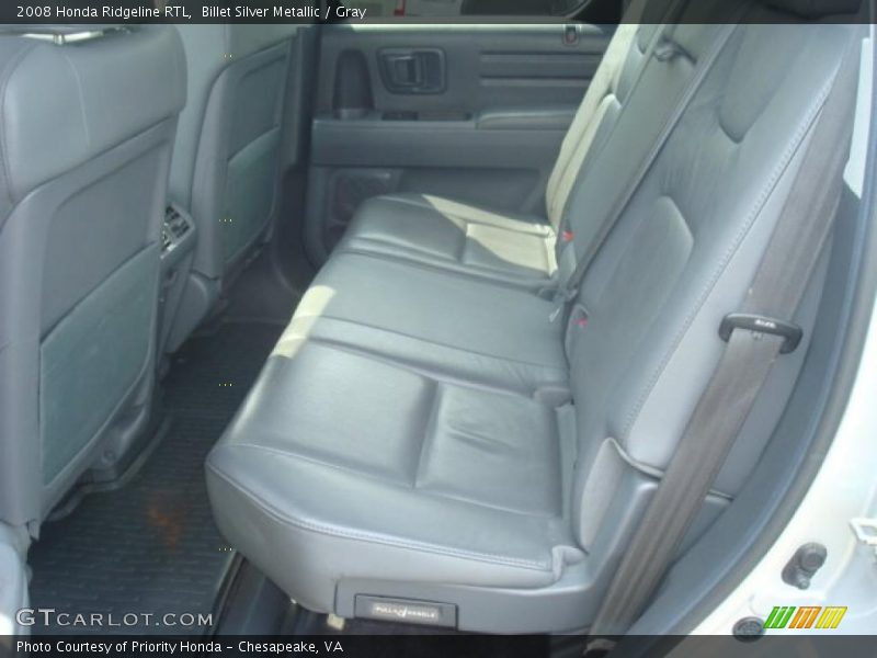Billet Silver Metallic / Gray 2008 Honda Ridgeline RTL