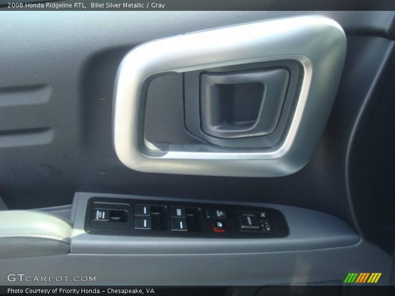 Billet Silver Metallic / Gray 2008 Honda Ridgeline RTL