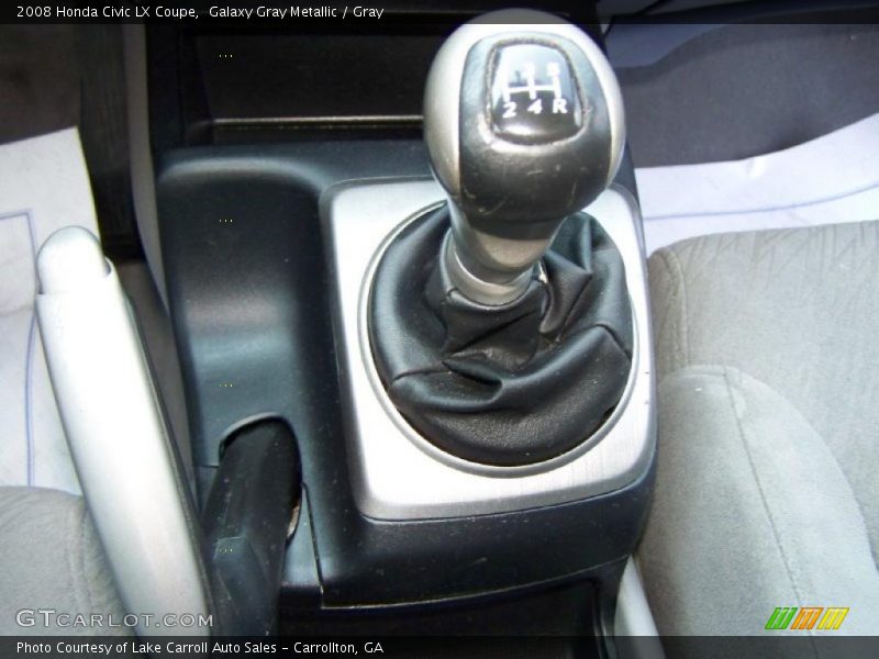 Galaxy Gray Metallic / Gray 2008 Honda Civic LX Coupe