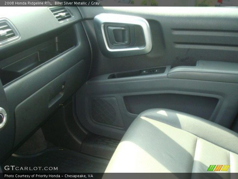 Billet Silver Metallic / Gray 2008 Honda Ridgeline RTL