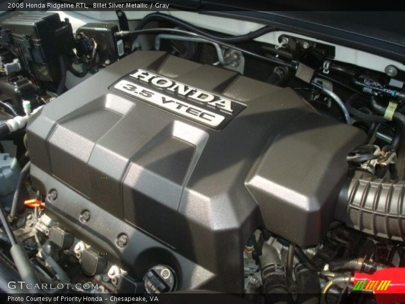 Billet Silver Metallic / Gray 2008 Honda Ridgeline RTL