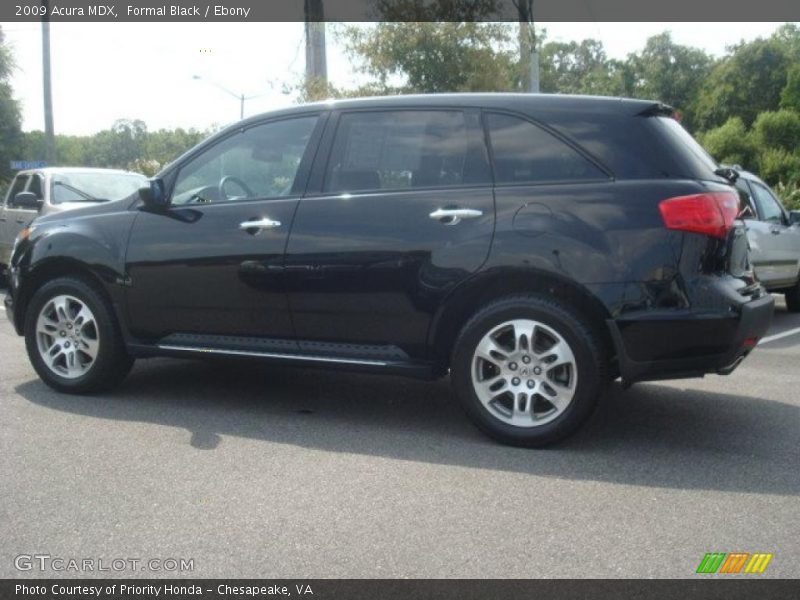 Formal Black / Ebony 2009 Acura MDX