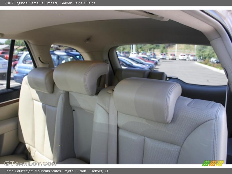 Golden Beige / Beige 2007 Hyundai Santa Fe Limited