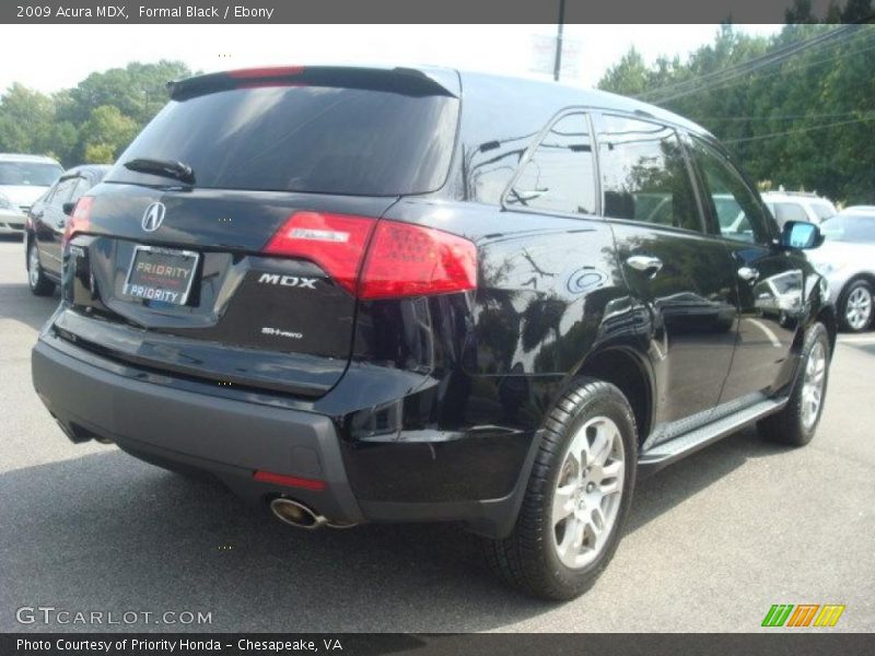 Formal Black / Ebony 2009 Acura MDX