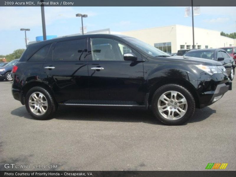Formal Black / Ebony 2009 Acura MDX
