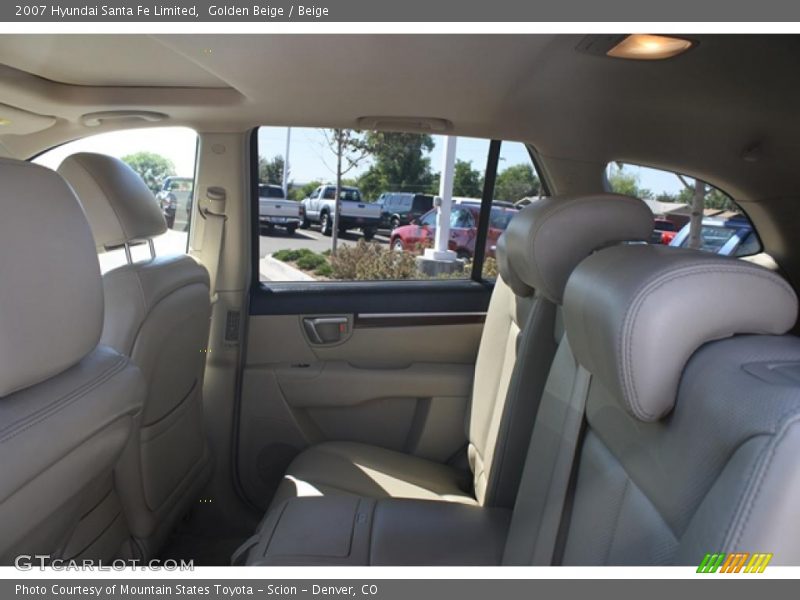 Golden Beige / Beige 2007 Hyundai Santa Fe Limited