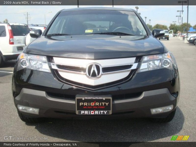 Formal Black / Ebony 2009 Acura MDX