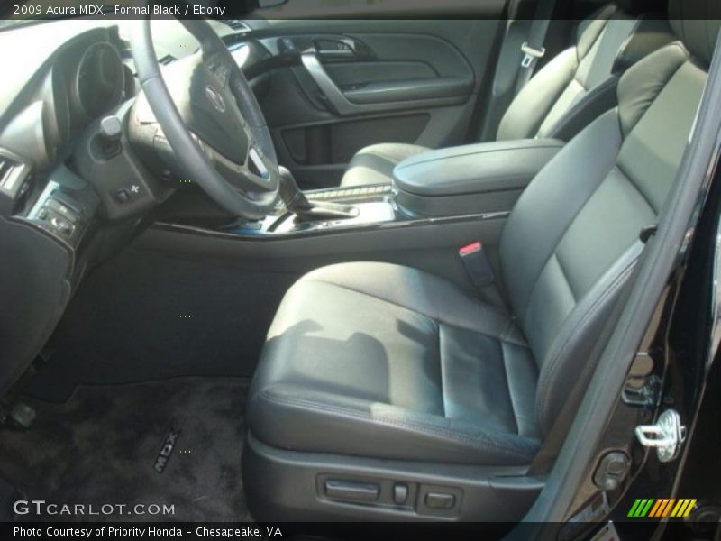Formal Black / Ebony 2009 Acura MDX