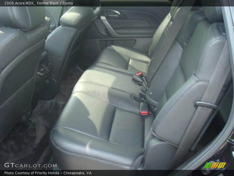 Formal Black / Ebony 2009 Acura MDX