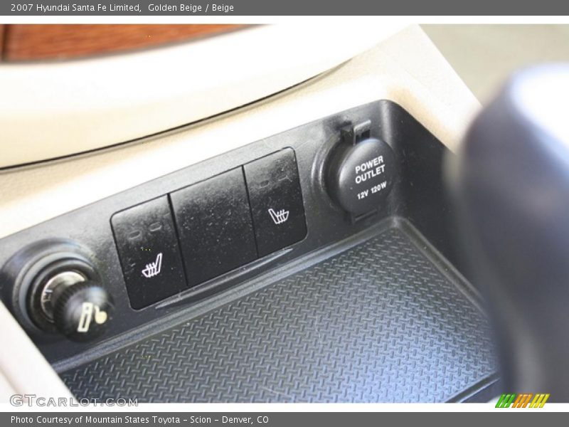 Golden Beige / Beige 2007 Hyundai Santa Fe Limited