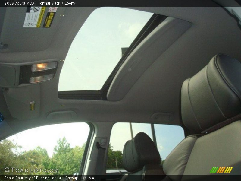 Formal Black / Ebony 2009 Acura MDX