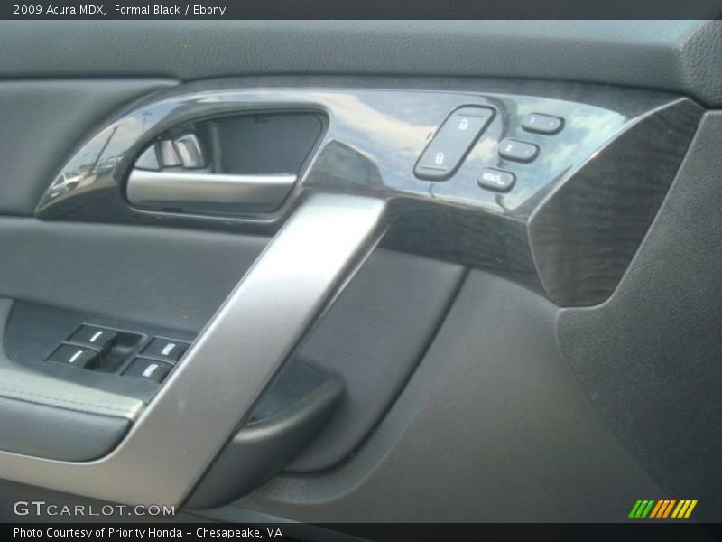 Formal Black / Ebony 2009 Acura MDX