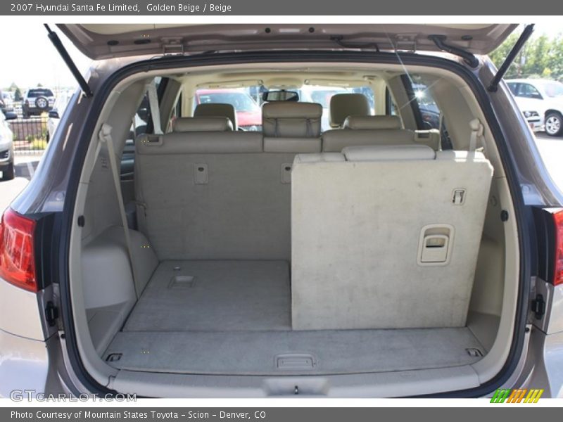 Golden Beige / Beige 2007 Hyundai Santa Fe Limited