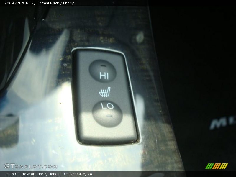 Formal Black / Ebony 2009 Acura MDX
