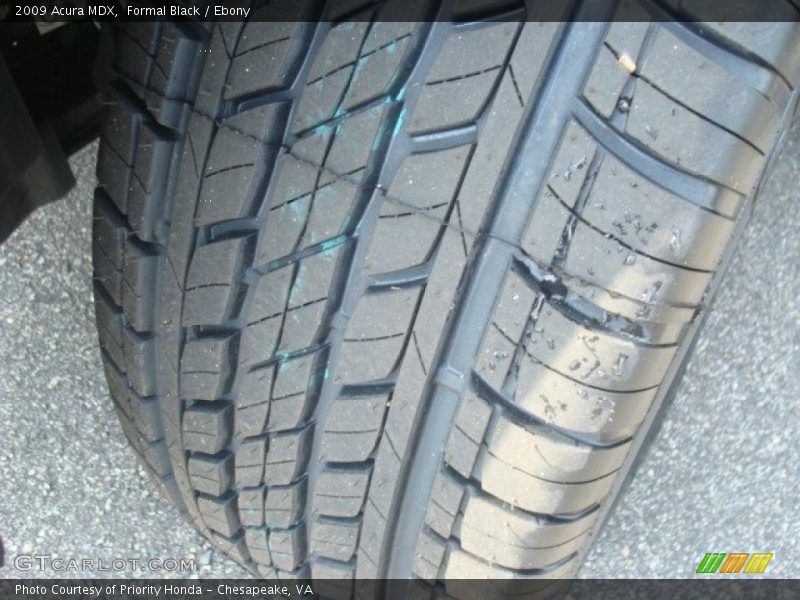 Formal Black / Ebony 2009 Acura MDX