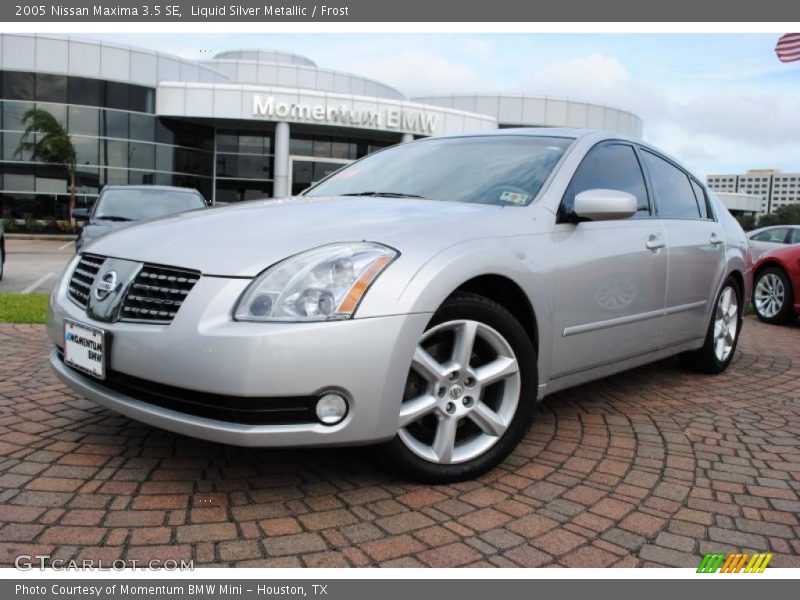 Liquid Silver Metallic / Frost 2005 Nissan Maxima 3.5 SE