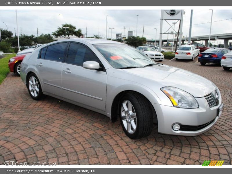 Liquid Silver Metallic / Frost 2005 Nissan Maxima 3.5 SE