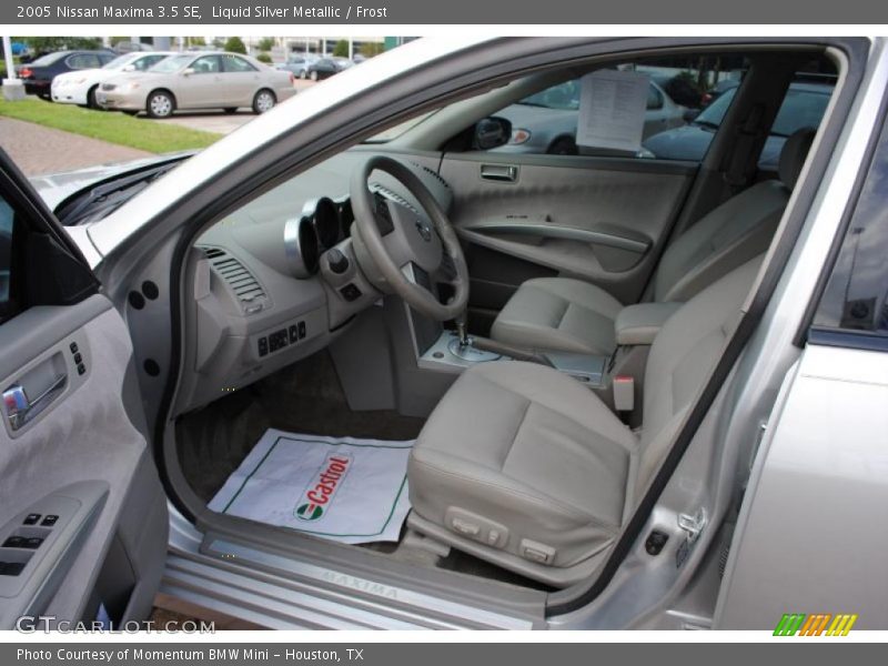 Liquid Silver Metallic / Frost 2005 Nissan Maxima 3.5 SE