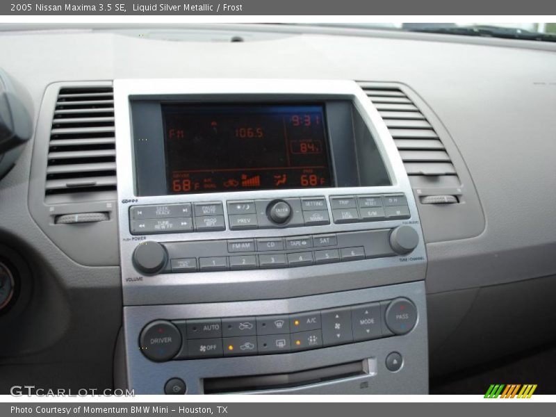 Liquid Silver Metallic / Frost 2005 Nissan Maxima 3.5 SE