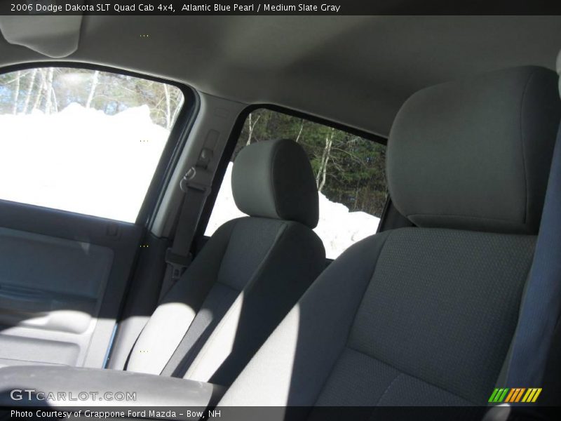 Atlantic Blue Pearl / Medium Slate Gray 2006 Dodge Dakota SLT Quad Cab 4x4