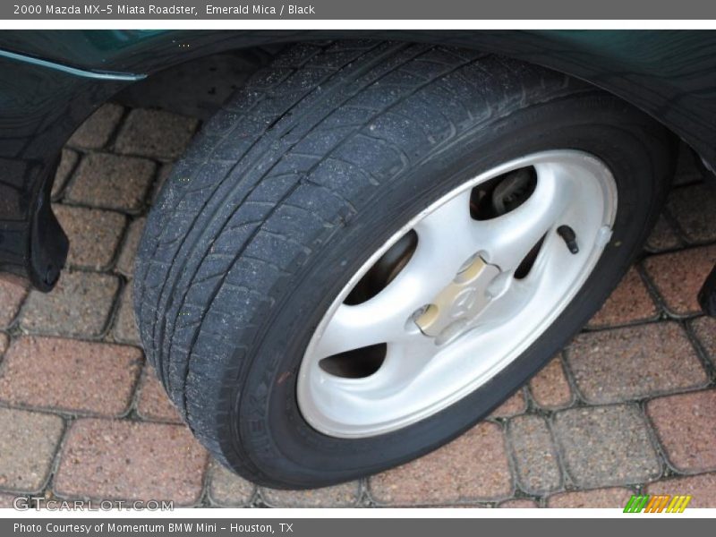 Emerald Mica / Black 2000 Mazda MX-5 Miata Roadster