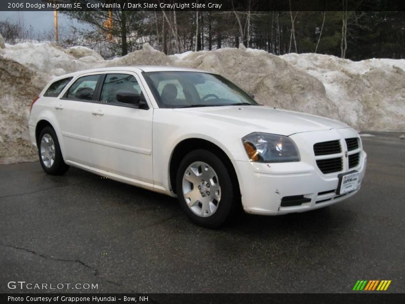 Cool Vanilla / Dark Slate Gray/Light Slate Gray 2006 Dodge Magnum SE