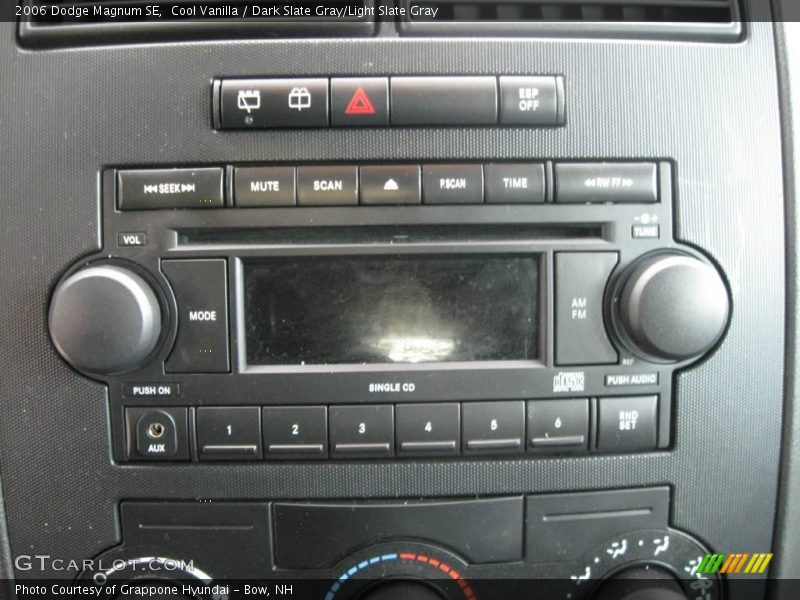 Cool Vanilla / Dark Slate Gray/Light Slate Gray 2006 Dodge Magnum SE