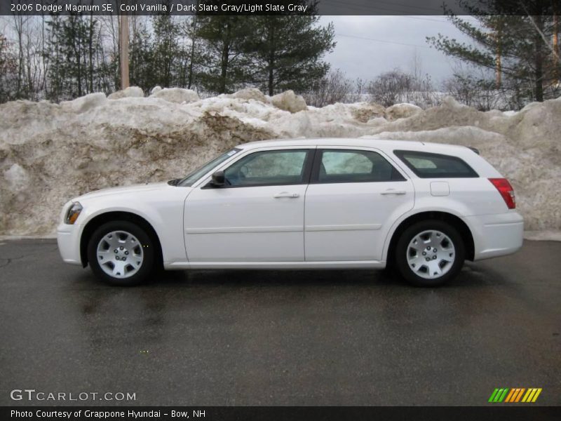 Cool Vanilla / Dark Slate Gray/Light Slate Gray 2006 Dodge Magnum SE
