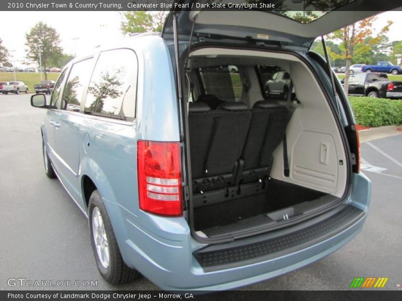 Clearwater Blue Pearl / Dark Slate Gray/Light Shale 2010 Chrysler Town & Country Touring