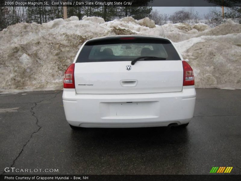 Cool Vanilla / Dark Slate Gray/Light Slate Gray 2006 Dodge Magnum SE