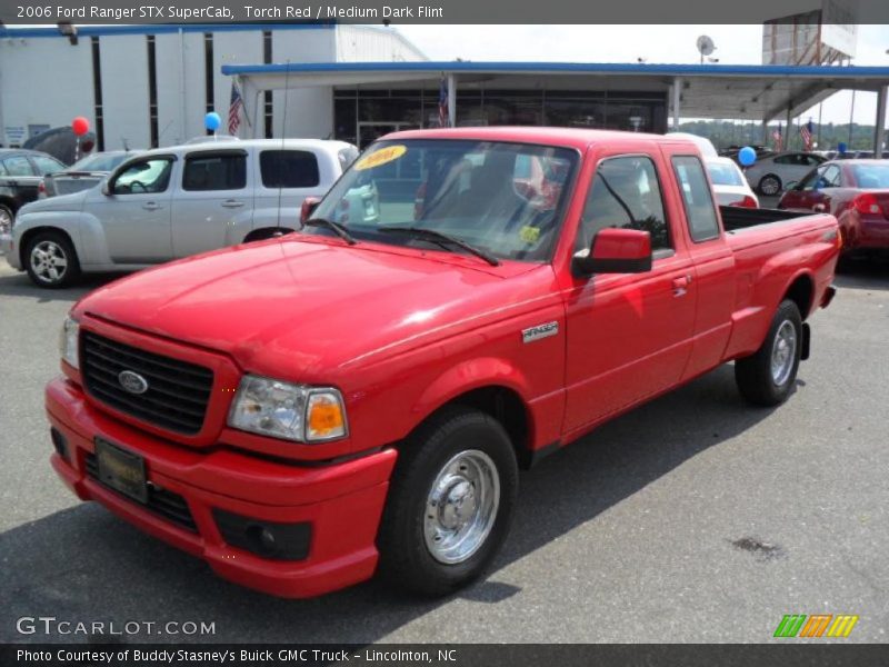 Torch Red / Medium Dark Flint 2006 Ford Ranger STX SuperCab