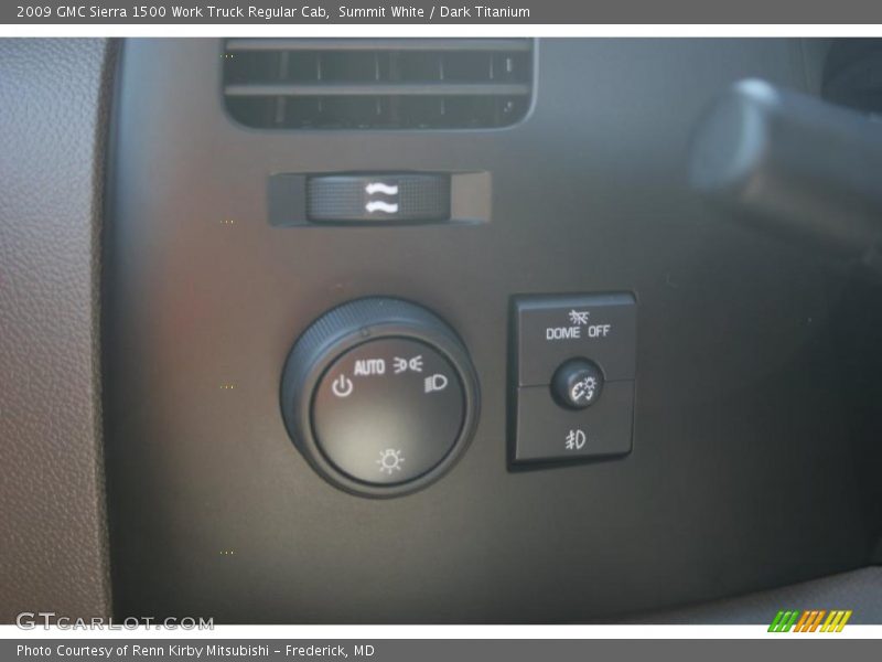 Summit White / Dark Titanium 2009 GMC Sierra 1500 Work Truck Regular Cab