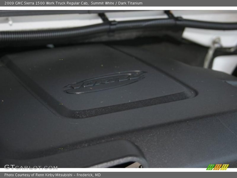 Summit White / Dark Titanium 2009 GMC Sierra 1500 Work Truck Regular Cab