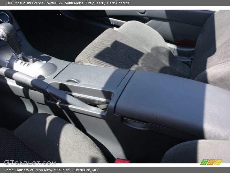 Satin Meisai Gray Pearl / Dark Charcoal 2008 Mitsubishi Eclipse Spyder GS