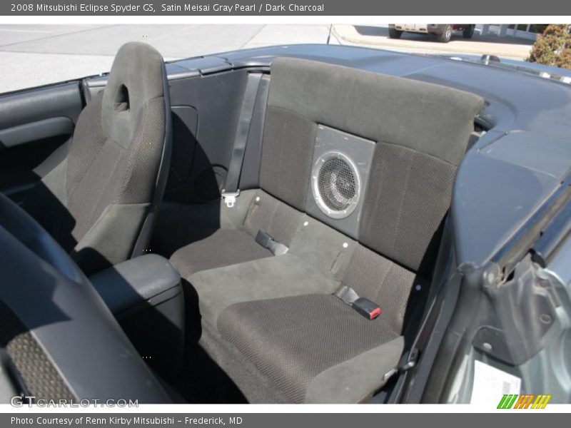 Satin Meisai Gray Pearl / Dark Charcoal 2008 Mitsubishi Eclipse Spyder GS