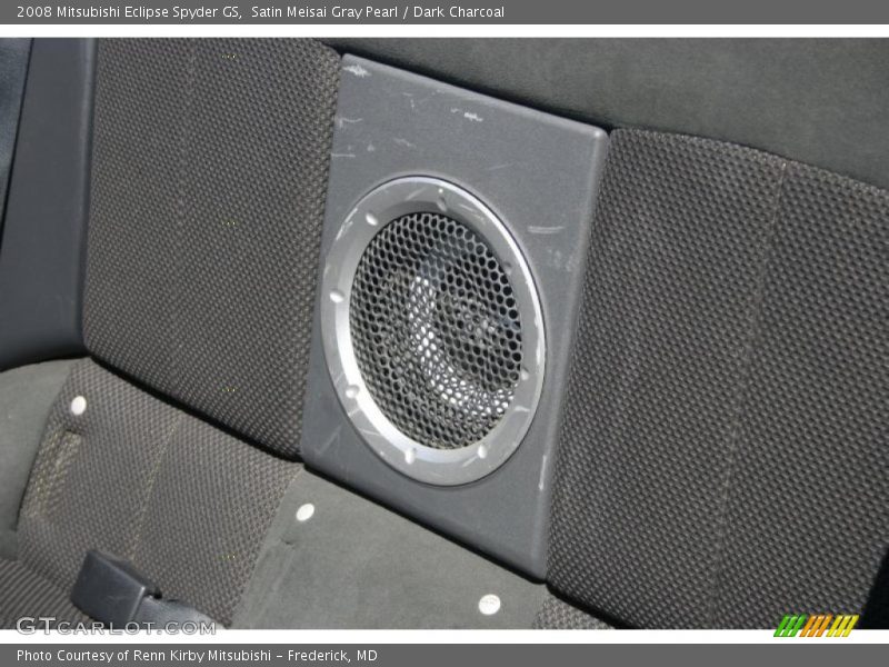 Satin Meisai Gray Pearl / Dark Charcoal 2008 Mitsubishi Eclipse Spyder GS