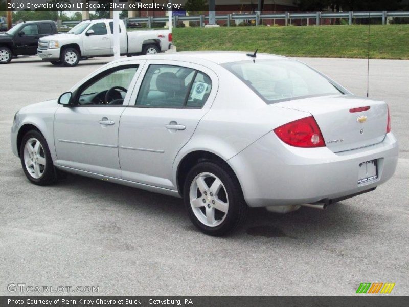 Silver Ice Metallic / Gray 2010 Chevrolet Cobalt LT Sedan