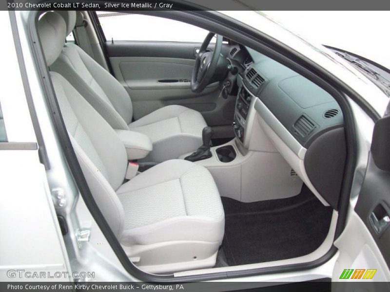 Silver Ice Metallic / Gray 2010 Chevrolet Cobalt LT Sedan