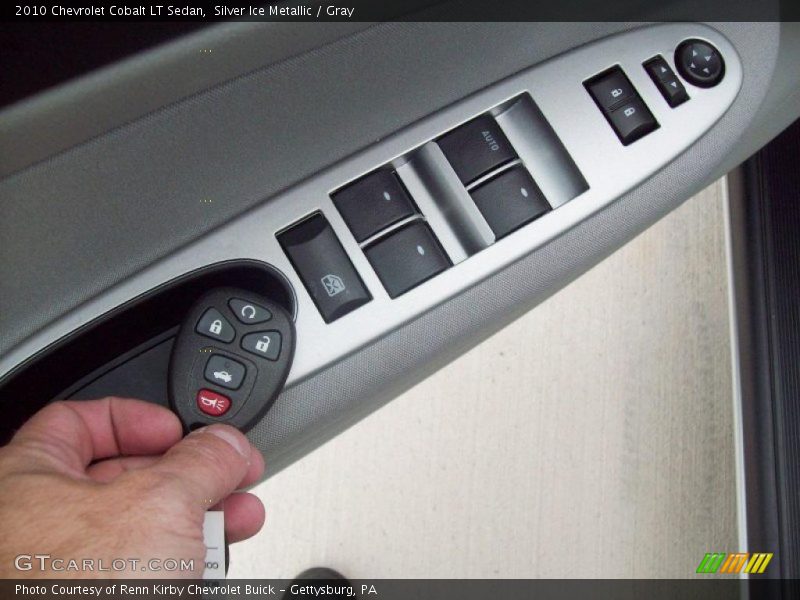 Silver Ice Metallic / Gray 2010 Chevrolet Cobalt LT Sedan