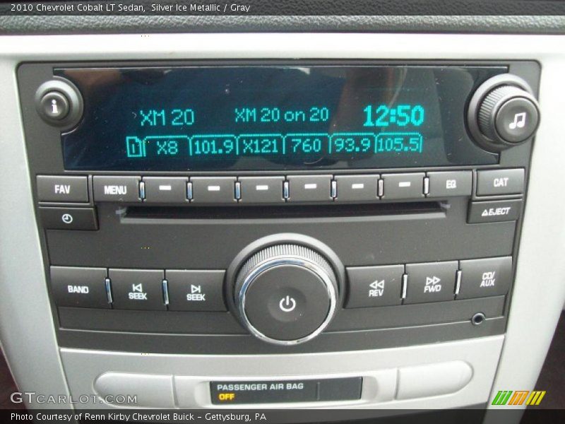 Silver Ice Metallic / Gray 2010 Chevrolet Cobalt LT Sedan