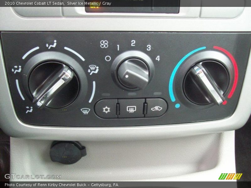 Silver Ice Metallic / Gray 2010 Chevrolet Cobalt LT Sedan
