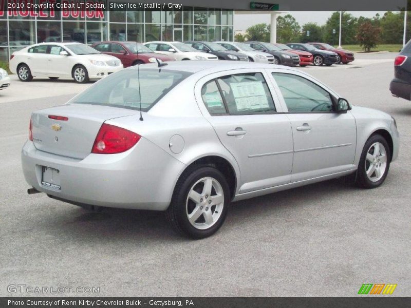 Silver Ice Metallic / Gray 2010 Chevrolet Cobalt LT Sedan