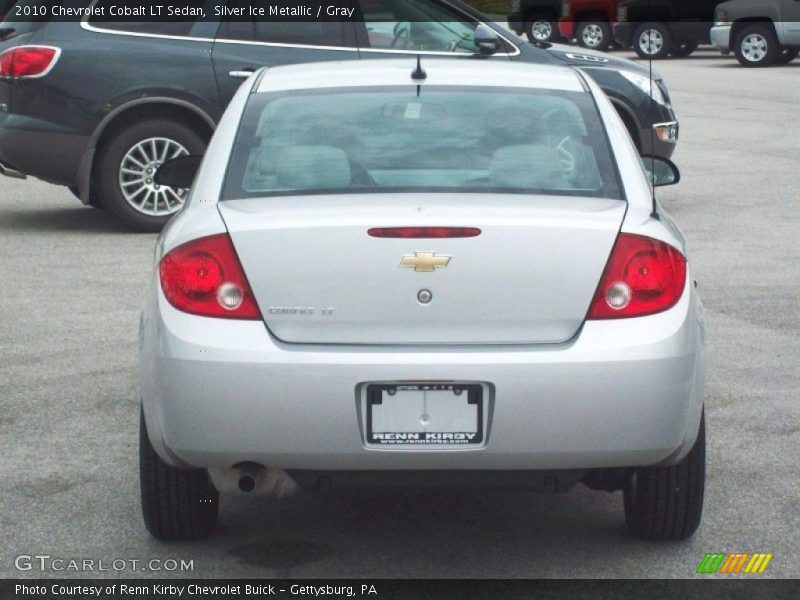 Silver Ice Metallic / Gray 2010 Chevrolet Cobalt LT Sedan