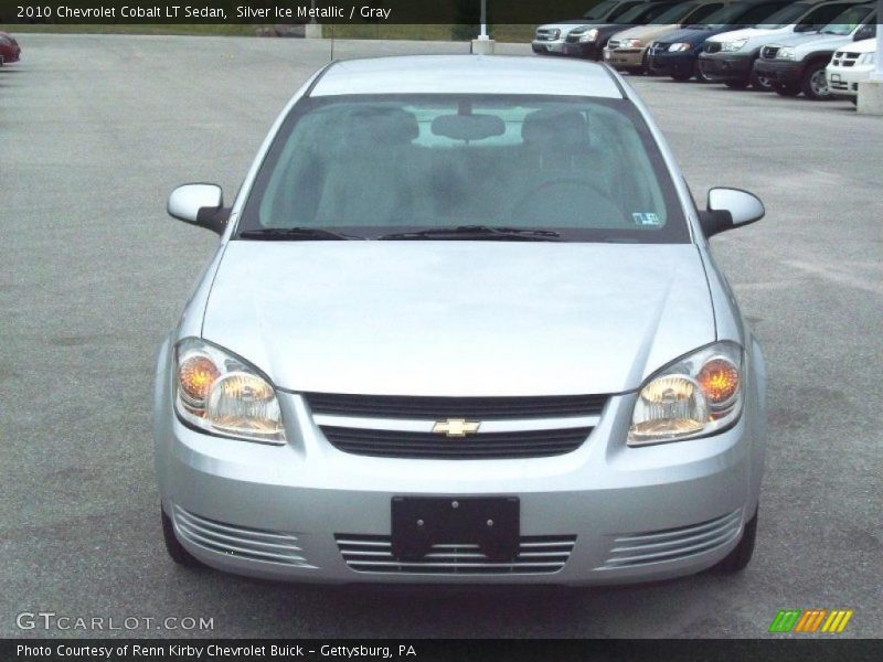 Silver Ice Metallic / Gray 2010 Chevrolet Cobalt LT Sedan