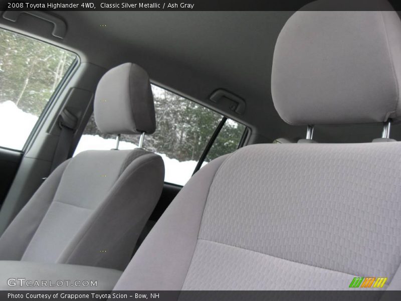 Classic Silver Metallic / Ash Gray 2008 Toyota Highlander 4WD