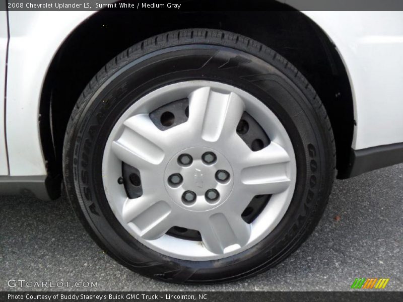 Summit White / Medium Gray 2008 Chevrolet Uplander LS