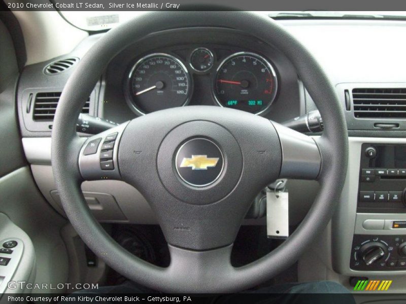 Silver Ice Metallic / Gray 2010 Chevrolet Cobalt LT Sedan