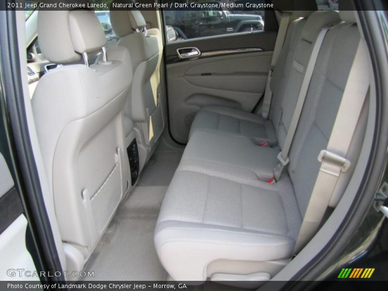 Natural Green Pearl / Dark Graystone/Medium Graystone 2011 Jeep Grand Cherokee Laredo